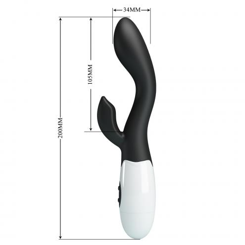 Вібратор PRETTY LOVE Brighty black, 30 function