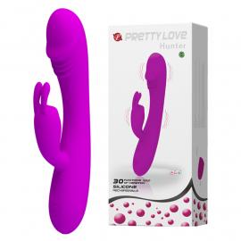 Вибратор PRETTY LOVE HUNTER, 30 function