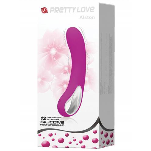 Вибратор PRETTY LOVE ALSTON, USB, 12 function