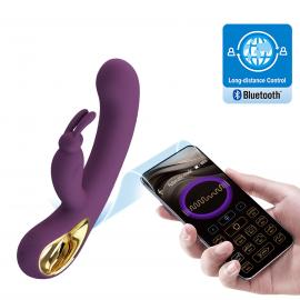 Вібратор PRETTY LOVE Liam purple, 12 vibration functions Mobile APP Long-distance Control - 3