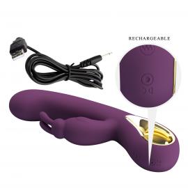 Вібратор PRETTY LOVE Liam purple, 12 vibration functions Mobile APP Long-distance Control - 7
