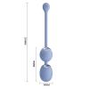 Вагинальные шарики Pretty Love Willie chaser 6, Blue,Wireless remote control