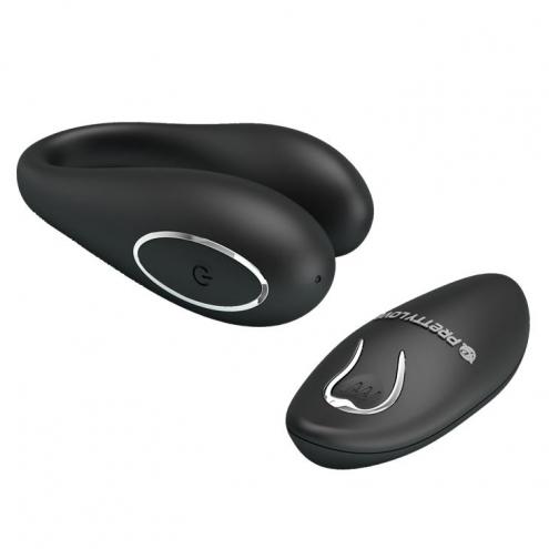 Вибратор PRETTY LOVE ALGERNON USB Black 12 function