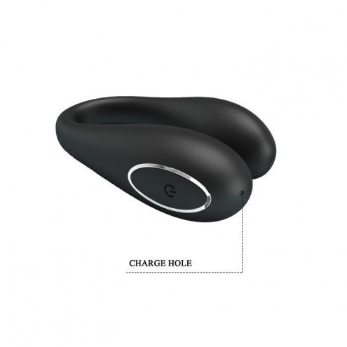 Вибратор PRETTY LOVE ALGERNON USB Black 12 function