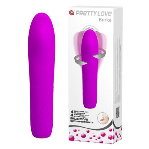 Вібратор PRETTY LOVE BURKE, 4 vibration functions 4 rotation functions Memory function