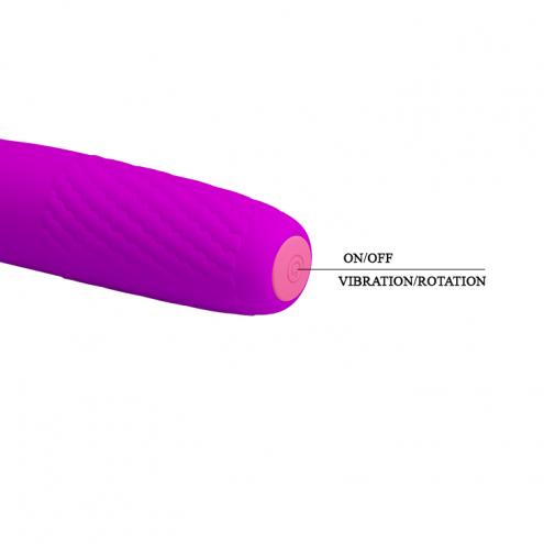Вібратор PRETTY LOVE BURKE, 4 vibration functions 4 rotation functions Memory function