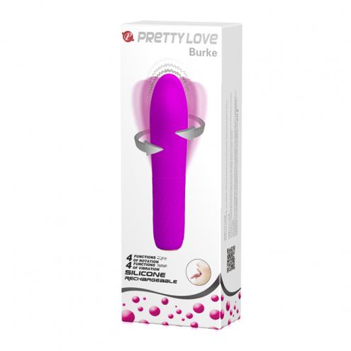 Вібратор PRETTY LOVE BURKE, 4 vibration functions 4 rotation functions Memory function