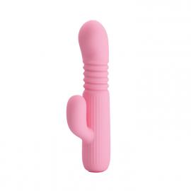 Силіконовий вібратор PRETTY LOVE LEOPOLD 4 Function Vibrations - 1