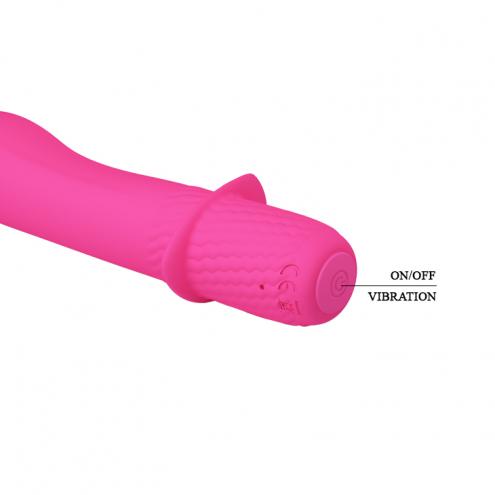 Вибратор PRETTY LOVE - TROY 12 FUNCTIONS USB PINK