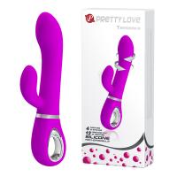 Вибратор PRETTY LOVE TERNENCE USB PURPLE 4 rot. 12 vibration