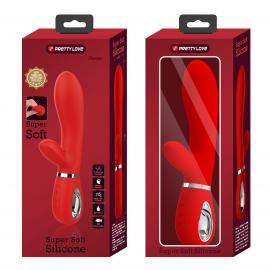 Вибратор PRETTY LOVE THOMAS USB RED 7 function - 6