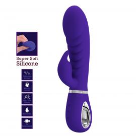 Вібратор PRETTY LOVE PRESCOTT Purple 7 function vibrations - 2