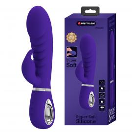 Вібратор PRETTY LOVE PRESCOTT Purple 7 function vibrations - 1