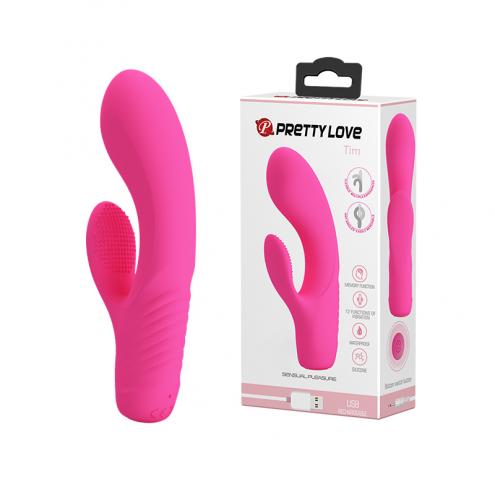 Вибратор PRETTY LOVE -TIM, USB 12 function