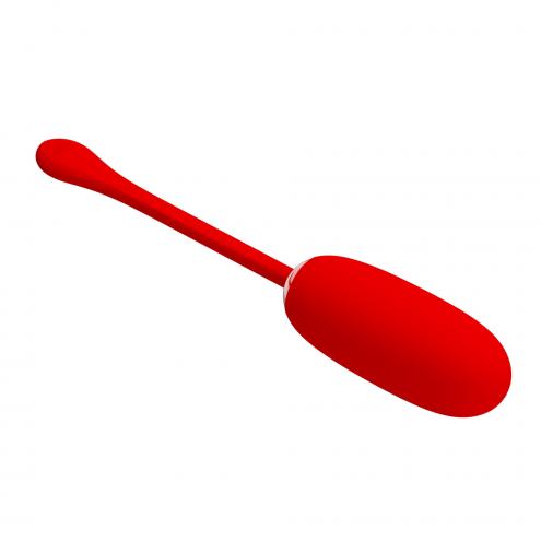 Виброяйцо PRETTY LOVE JULIUS EGG Red 12 function vibrations