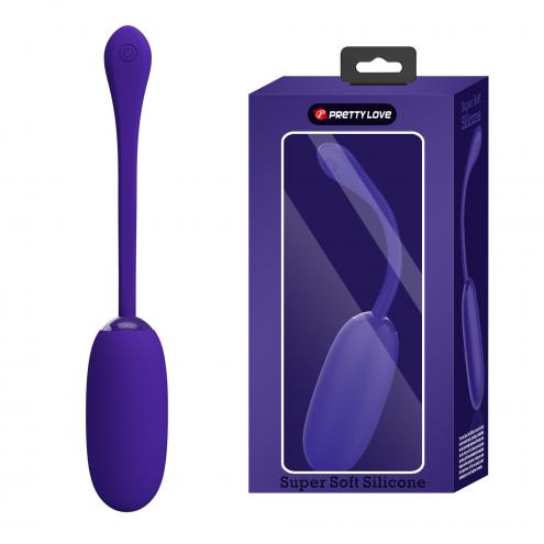 Віброяйце PRETTY LOVE JULIUS EGG Purple 12 function vibrations