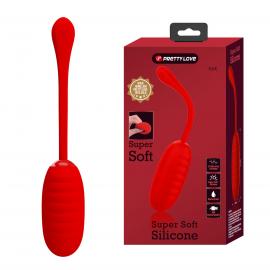 Виброяйцо PRETTY LOVE Kirk Red 12 function vibrations - 1