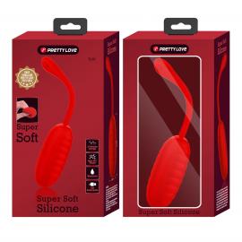 Виброяйцо PRETTY LOVE Kirk Red 12 function vibrations - 8