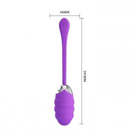 Вібропуля PRETTY LOVE FRANKLIN EGG Purple - 2