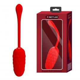 Віброяйце PRETTY LOVE MARINA EGG Red 12 vibration functions - 1