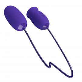 Виброяйцо PRETTY LOVE - Daisy - Youth, 12 vibration functions 3 licking settings Memory function - 5