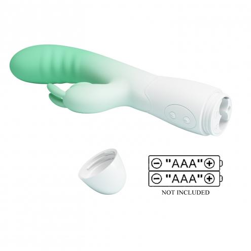 Вибратор PRETTY LOVE - Cerberus, 30 vibration functions 30 licking settings, Silicone ABS, USB recha