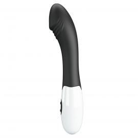 Силиконовый вибратор PRETTY LOVE Elemental black - 6