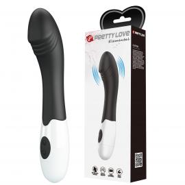 Силиконовый вибратор PRETTY LOVE Elemental black - 1