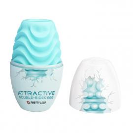 Мастурбатор PRETTY LOVE - Attractive double side egg GREEN - 2