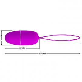 Виброяйцо PRETTY LOVE -SELKIE purple - 8