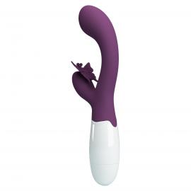 Вібратор PRETTY LOVE Butterfly Kiss purple - 2
