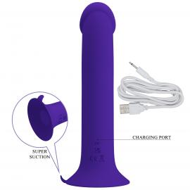 Вібратор PRETTY LOVE Murray - Youth, 12 pulse wave settings 12 vibration functions Suction base - 5