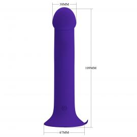 Вібратор PRETTY LOVE Murray - Youth, 12 pulse wave settings 12 vibration functions Suction base - 7