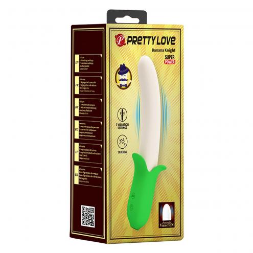 Вибратор PRETTY LOVE - Banana Knight, 7 vibration functions