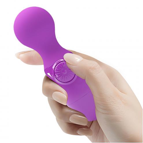 Вібромасажер PRETTY LOVE Mini stick Purple, Little Cute Vibration