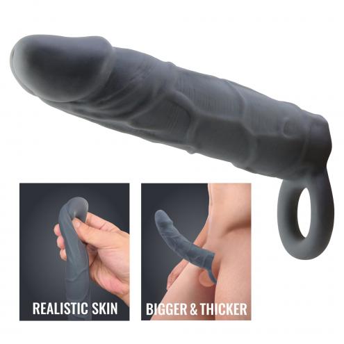 Насадка на пенис PRETTY LOVE Realistic Penis Sleeve, TPR