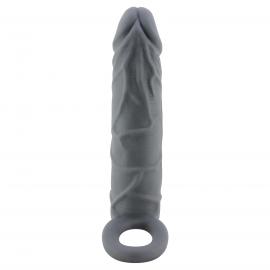 Насадка на пеніс PRETTY LOVE Realistic Penis Sleeve, TPR - 9