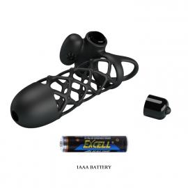 Насадка PRETTY LOVE PENIS SLEEVE I, 10 vibration functions - 8