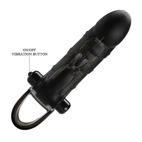 Насадка на пеніс з вібро PRETTY LOVE -Cuper PENIS SLEEVE, 10 vibration functions