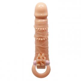 Удлиняющая насадка на пенис PRETTY LOVE PENIS SLEEVE CONNOR - 5