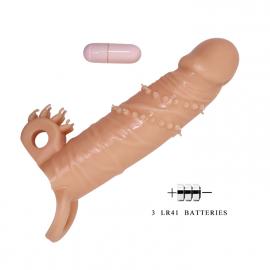 Удлиняющая насадка на пенис PRETTY LOVE PENIS SLEEVE CONNOR - 4