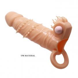 Удлиняющая насадка на пенис PRETTY LOVE PENIS SLEEVE CONNOR - 6