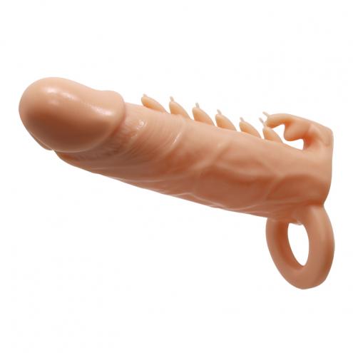 Насадка на пенис Pretty Love Penis Sleeve Emmitt, телесная