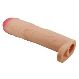 Насадка на пеніс PRETTY LOVE Gerd Flesh, Extend your penis lenghth 3 (76mm) - 5