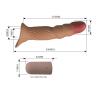 Насадка на пеніс PRETTY LOVE Vibrating Penis Sleeve Extender
