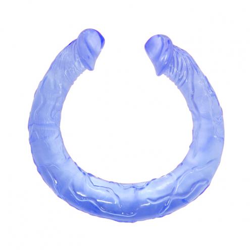 Подвійний фалоімітатор DOUBLE DONG BLUE 450mm 17,7