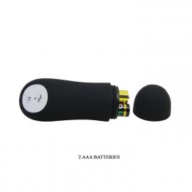 Анальна пробка з вібрацією Pretty Love Vibrating Butt Plug Black - 7