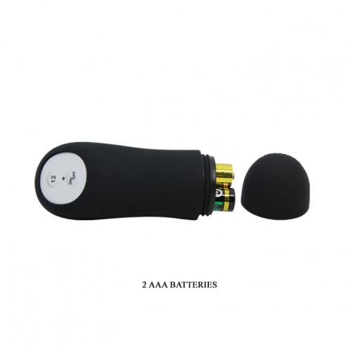 Анальна пробка з вібрацією Pretty Love Vibrating Butt Plug Black