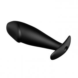Анальна пробка з вібрацією Pretty Love Vibrating Butt Plug Black - 5