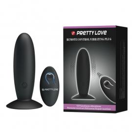 Анальна пробка PRETTY LOVE REMOTE CONTROL VIBRATING PLUG 12 function
